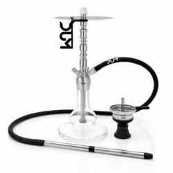 Chicha DUM Ragnarok SS23 Silver en acier inoxydable avec tuyau et manche